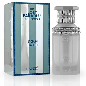 UTOPIAN LEATHER EDP Spray 100ML (3.4 OZ) By Hamidi | Experience The Unparalleled Luxury & Opulence.