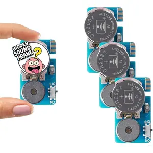 2025 New Prank !Cricket Noise Maker Prank  with 16 Sounds Beeping - Long Lasting Hidden Beeping Prank Kit for Office, Home, Concealed Noise Stuff Noise Maker Device for Gag Joke Gifts School Friend Party