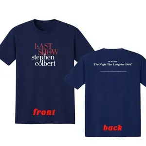 The Last Show With Stephen Colbert 2026 T-shirt 9PWPO