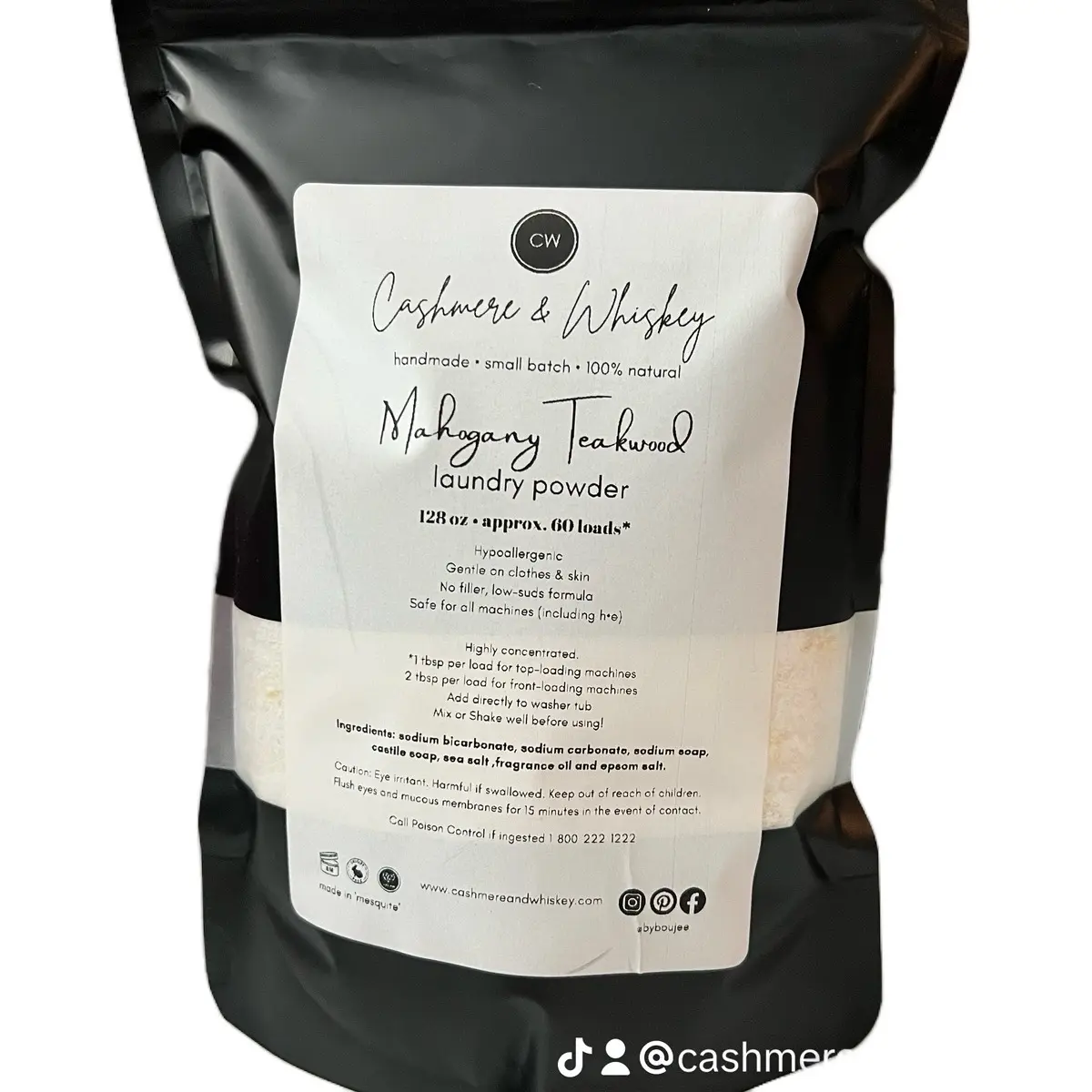 All in one laundry powder