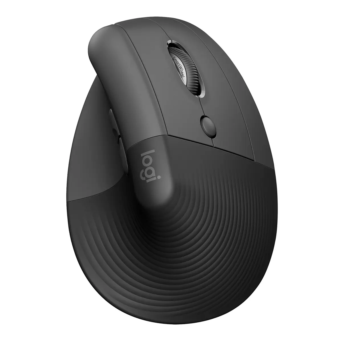 Logitech Lift Vertical Ergonomic Wireless Mouse, Graphite