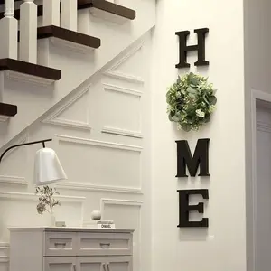 Wooden Letter Sign Set, Modern Farmhouse Wall Decor, Ideal Housewarming Gift, Easter Christmas Holiday Decoration, Wooden Home Sign.