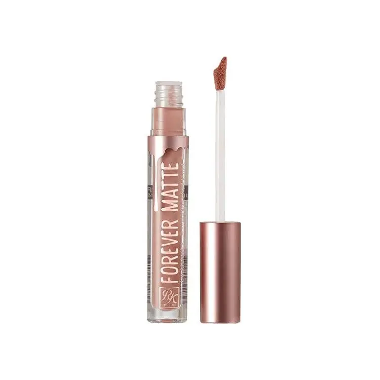 Smooth Matte Liquid Lipstick, Long-Lasting and Non-Smudging Lip Color with Wand Applicator for an Easy, Mess-Free Finish, Ruby Kisses