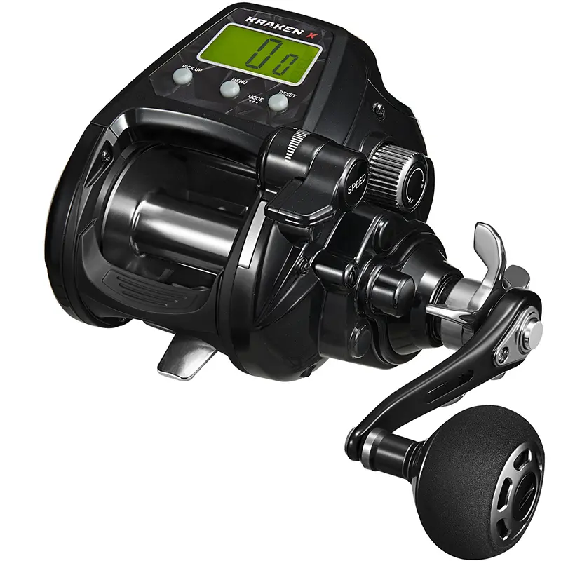 Piscifun Kraken X Big Game Reels Heiko Recommended Fishing Reels with  5000mAh Battery & 12V Boat Battery Compatibility - TikTok Shop