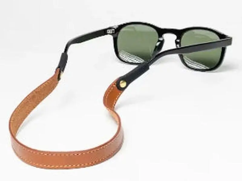 Leather Sunglass Strap ,Leather Eyewear Retainer ,Leather String Sunglasses Holder