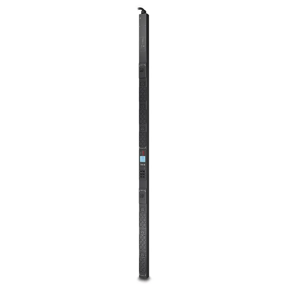 APC AP8841 NetShelter Metered Rack PDU, 0U, 5.0kW, 200V and 208V, 30A, 36 C13 and 6 C19 outlets