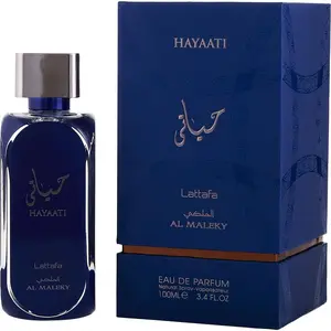 Lattafa Hayaati Al Maleky EDP Spray 100ml - Unisex Royal Oriental Fragrance