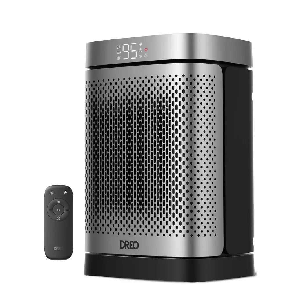 Dreo 1500W Atom Core PTC Heating Oscillating Tower Space Heater with Remote Dreo 1500W Atom Core PTC Heating Oscillating Tower Space Heater with Remote