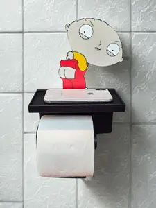 Stewie Griffin Toilet Paper & Phone Holder