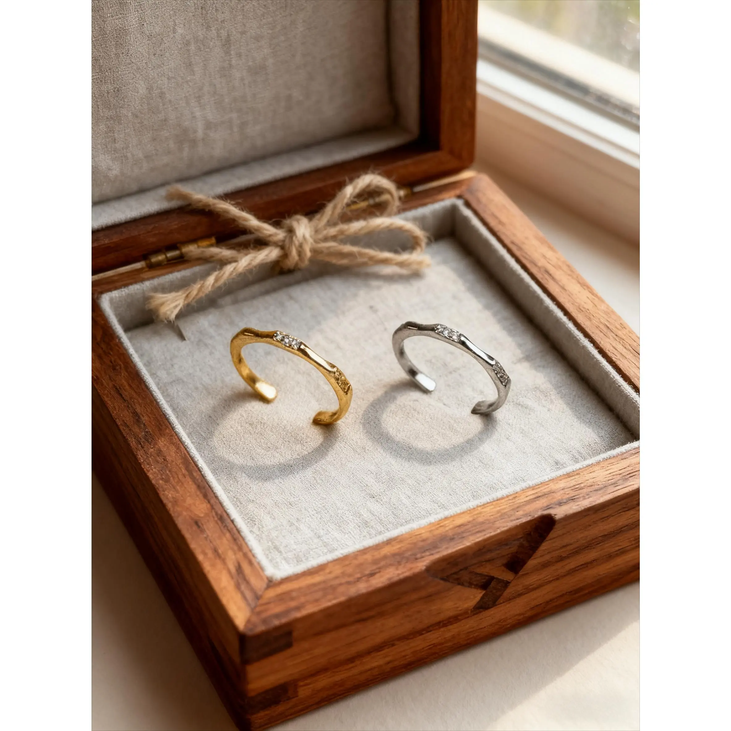 Women's Elegant Rhinestone Engagement Ring! Trendy Minimalist Promise Gift for Girlfriend