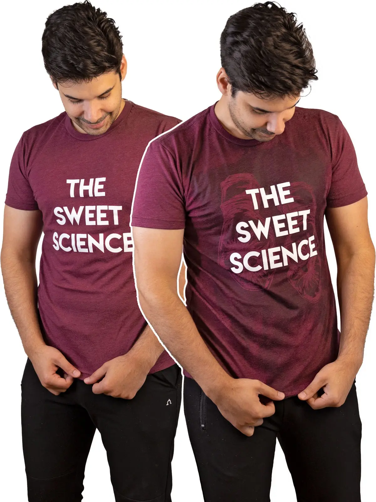 Boxing Shirt - Sweat Activated Gym Shirt, Invisible Message Until you Sweat. Unisex, grew neck, workout clothes, gift for him, Funny, Premium Quality, Made in the USA, Breathable, Comfortable