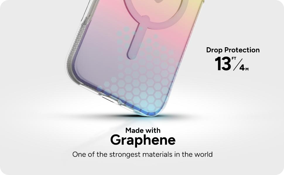 ZAGG Milan Snap Cases for iPhone 16 Series - Up to 13 Feet Drop Protection, 84% Post-Consumer Recycled Materials, Lightweight Design