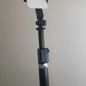 Product Review of New 6 in 1 Selfie Stick With Fill Light, 67" Phone Tripod & Wireless Remote Page Turner,Bluetooth Camera Video Recording Remote,Music Control, for iPhone ,iPad ,iOS,Android from _**z