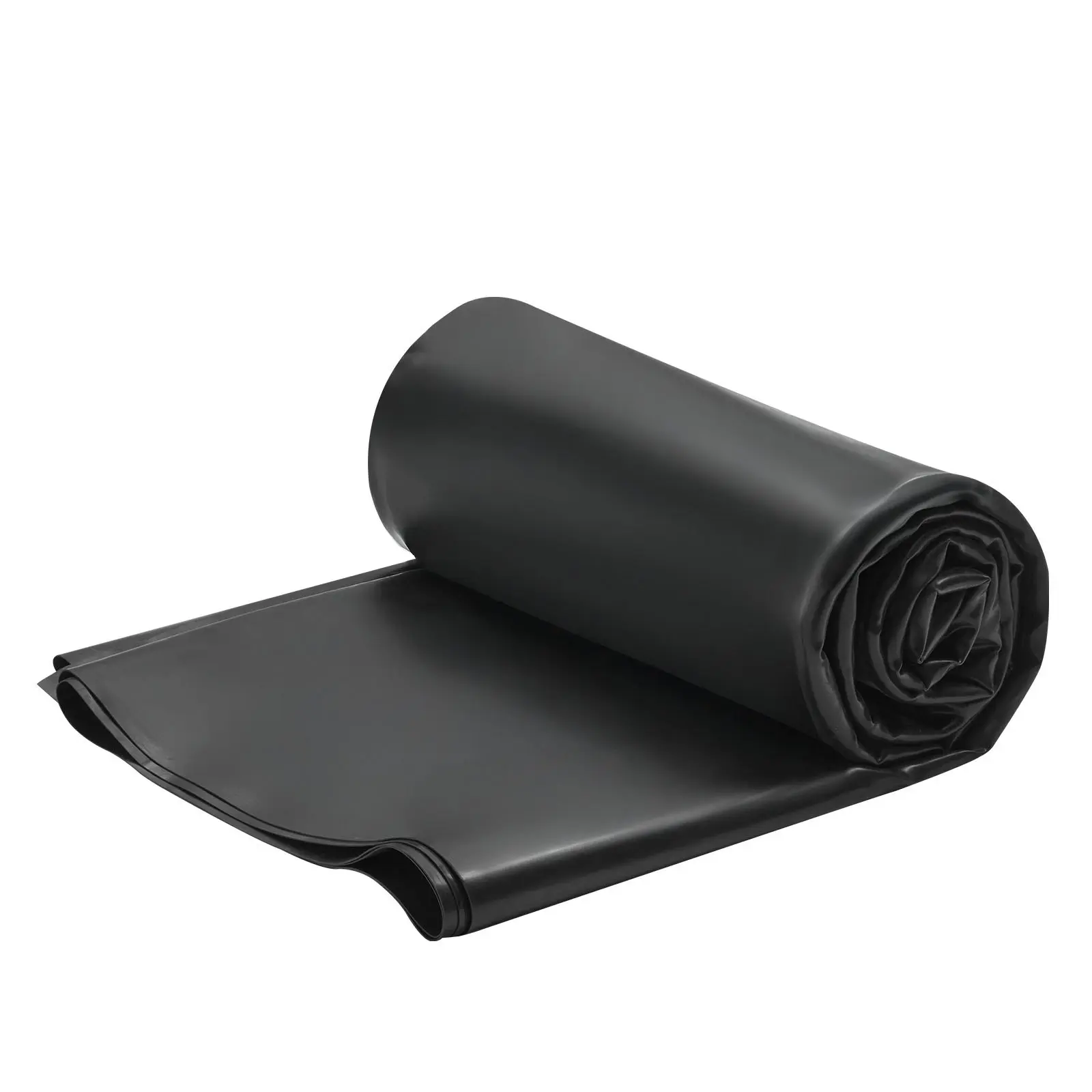 VEVOR Roll Roofing, 20x 25 ft, 45 mil EPDM Rubber Roofing, Long Lifespan Weather-resistant, Withstands Harsh Temperatures, Flexible Easy Installation, Roof Underlayment for RVs, Roofs, Ponds