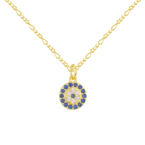 EVRY JEWELS Gold or Silver Plated Women's Hypoallergenic Protected Necklace