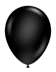 11" TUFTEX Black Balloons 200CT Big Bag #20078