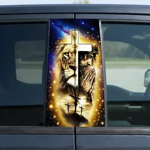 Custom Car B-Pillar Stickers - Personalize Your Ride with Easy Application & Versatile Use for Various Car Models and Colors