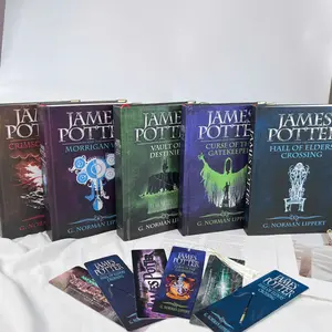 James Potter Series Hardcover Set by G. Norman Lippert | Harry Potter Fanfiction Books Collection | Magical Fantasy Book Set | Aesthetic Hardcover
