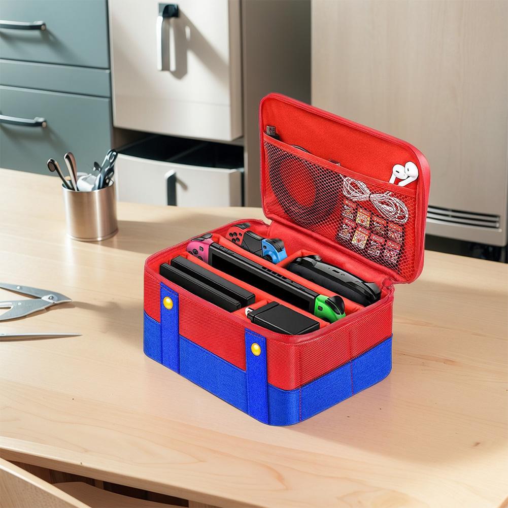 Large Waterproof Carrying Protective Case for Nintendo Switch OLED & NS