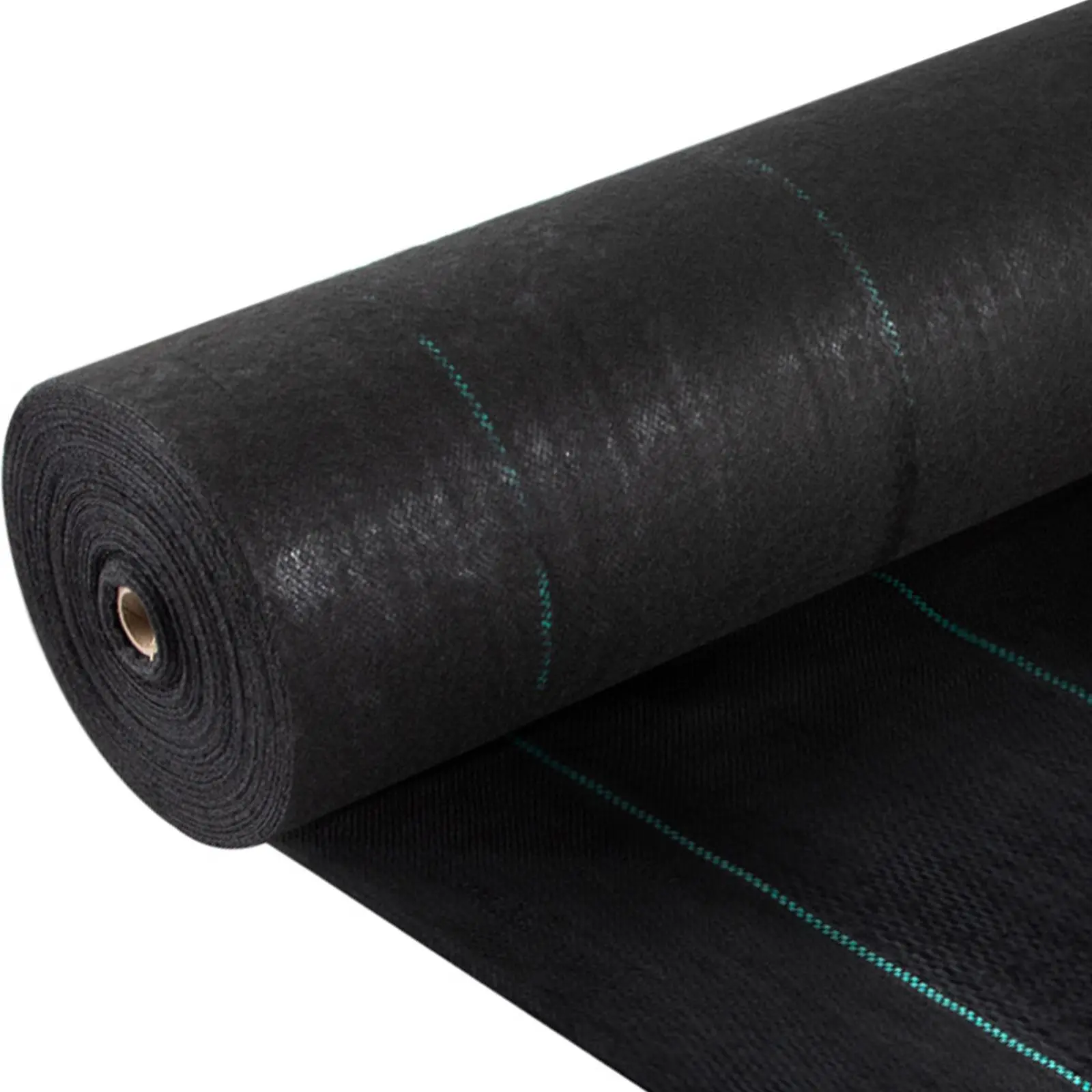 【FathersDayGift】VEVOR Weed Barrier Landscape Fabric,  , 5 x 250 ft, 5 Oz Premium Woven Ground Cover Heavy Duty PP Material & Easy Setup, Dual-Layer for Outdoor Garden, Lawn, Driveway, Black