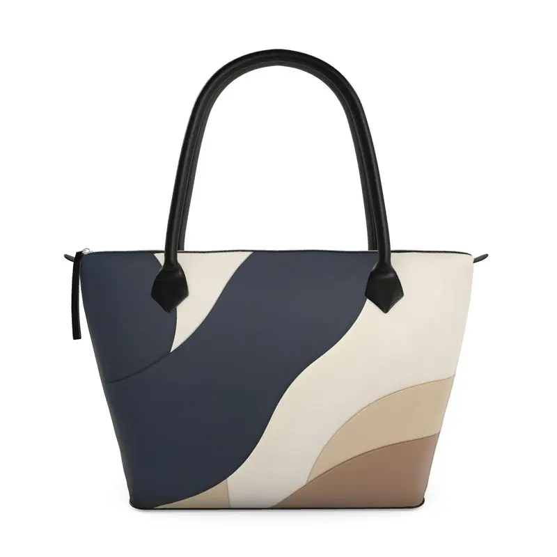 Lumiere de Mer Zip Top Handbag | Aura Regalia