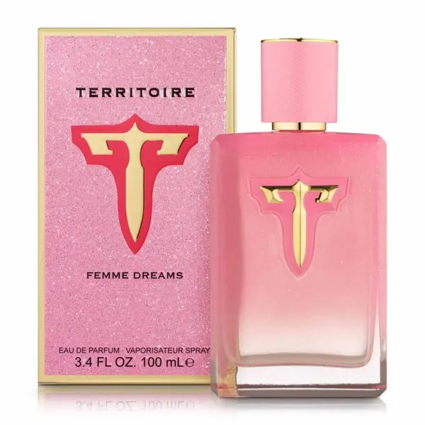 YZY PERFUMES TERRITOIRE FEMME DREAMS Eau de Parfum - 100ml (3.4 oz) - A Fresh & Fruity  Female Perfume for Women with Fruity Sweet Floral, Gourmand Notes