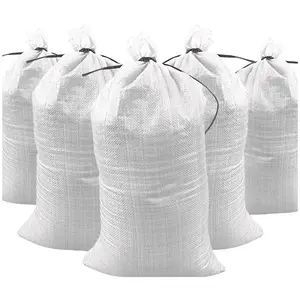 DuraSack 20 Pack Heavy Duty Empty Sand Bags wit h Tie Strings