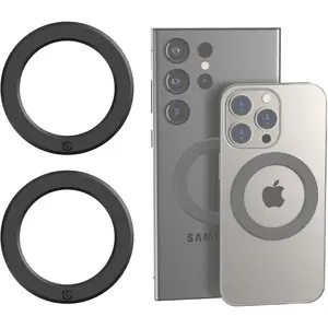 MagicRing MagSafe Adapter Ring 2-Pack Conversion Kit for  Charger and MagSafe Phone Mount Compatibility, Universal  Ring for Phone Case Compatible with , , Android