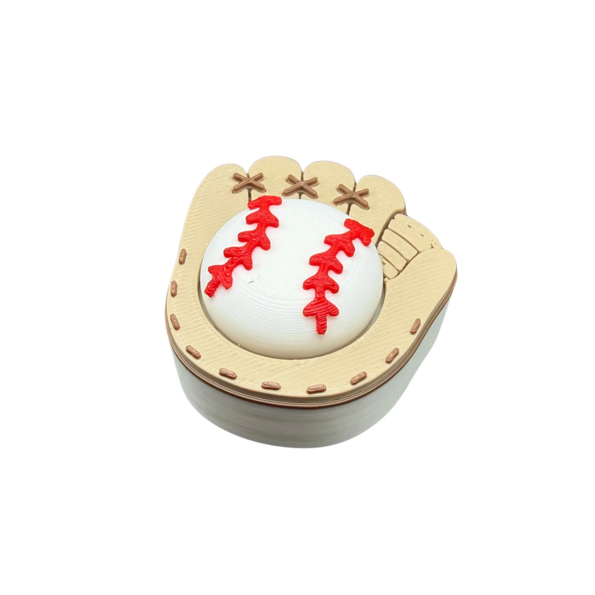 Baseball and Glove Fidget Clicker | 3D Printed | Fidget Toy |
