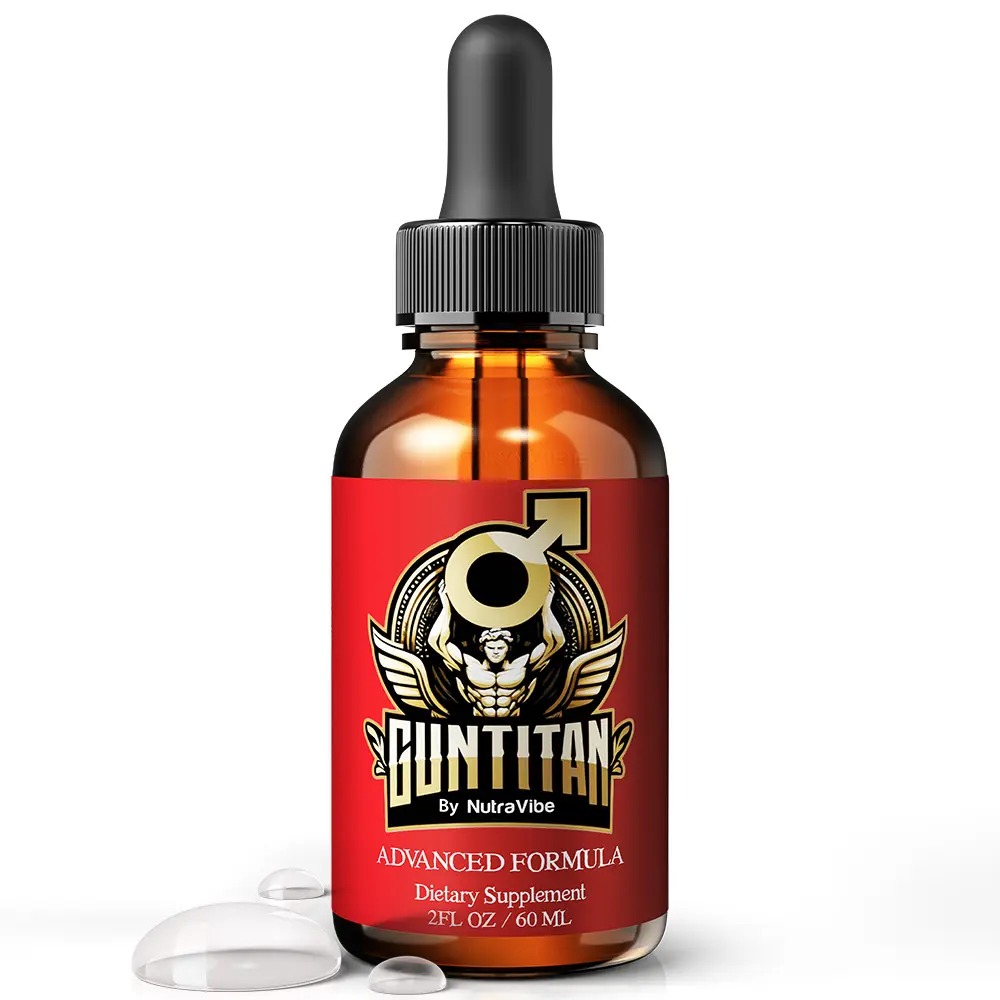 Guntitan - Advanced Natural Dietary Supplement with 121mg Proprietary Blend for Health & Wellness