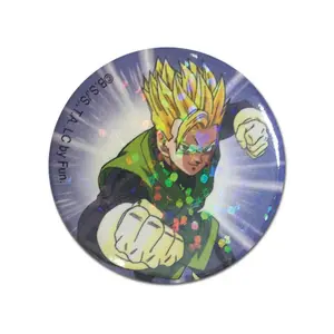 Dragon Ball Z - Super Saiyan Son Gohan Ultimate Glitter Button