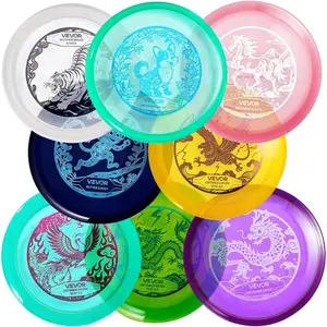 VEVOR Disc Golf Set, 3 Pack Disc Golf Starter Set, Beginners Flying Discs for Full - Body Strength Training, with Putter, Mid - Range, Driver, PDGA Approved, for Outdoor Backyard, Lawn, Beach, and ParkVEVOR Super Brand Day