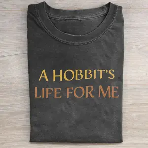Funny Cinema Lover T-Shirt, Hobbit shirt, Life For Me, Fans of The Hobbit and LOTR, LOTR shirt, Fantasy shirt, Tops