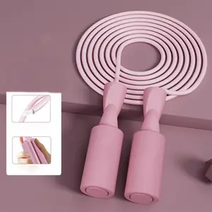 Weighted Jump Rope Without Rope Skipping Rope No Line Speed Rope Cordless for Fitness Workout Anywhere Ropeless Bod Rope for Exercise Training Jumprope