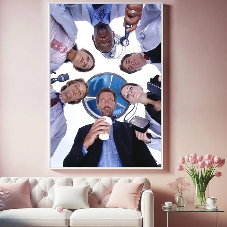 Global House M.D. Season 1 TV Poster, Top Cloth Poster, Pop Home Wall Arts, Unique Gift Unframed