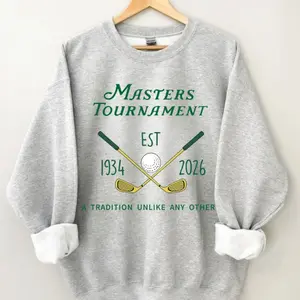 [Sale of 50%] Masters Tournament 2026 EST 1934 Sweatshirt/Tshirt For Men For Women, Stylish Trendy Golf Fan Apparel DVE