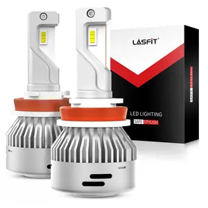 Lasfit 60W H11 H8 H9 LA Plus Series | 6,000LM 6000K LED Bulbs