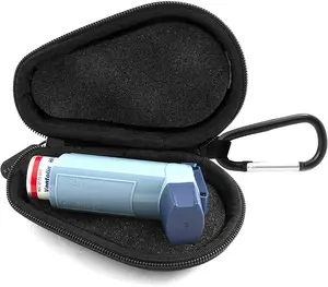 Asthma Inhaler Medicine Travel Case to Protect Portable Inhalers from Dust and Dirt, Does Not Include Inhaler