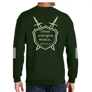 Adult Crew Neck (I Wish a weapon would)