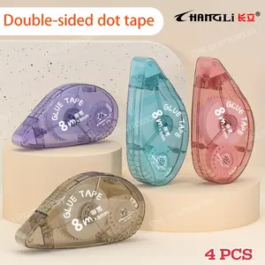 4/8-pack Roller Double-Sided Tape-Washi Tape For Journaling, Crafts, Papercraft, Large Capacity, Greeting Card Making, Gift Wrapping - Great Savings ! Scrapbook Tape-Back To School Season-Father'S Day