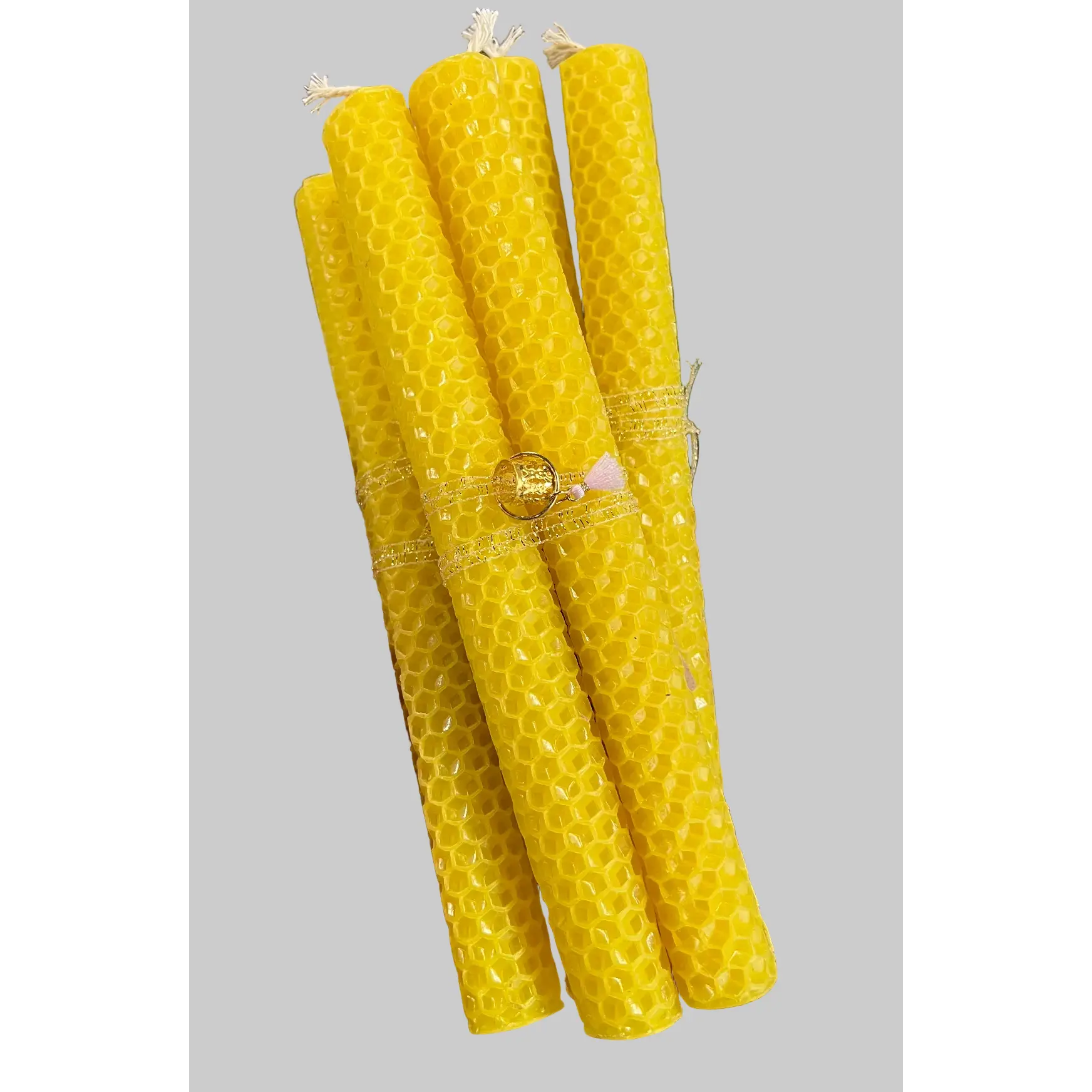 Rolled Beeswax Candles