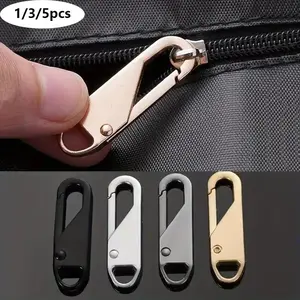 Durable Zipper Repair Kit, Easy to Use, Versatile Solution for Travel Bags, Clothes, Wallets, Handmade Crafts, Replacement Zipper Heads