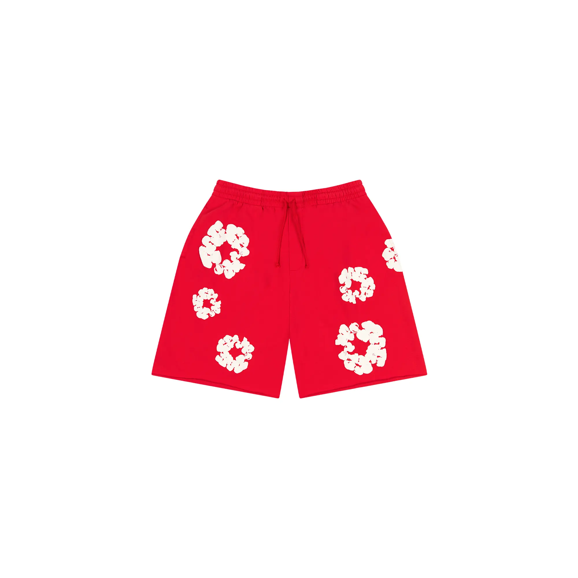 Cotton Wreath Sweatshorts "Red" DT164