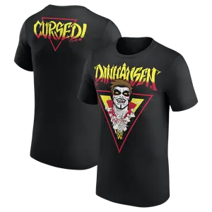 Men's Black Danhausen Cursed! T-Shirt , Danhausen Graphics Tee, gift for fan, for mne and women