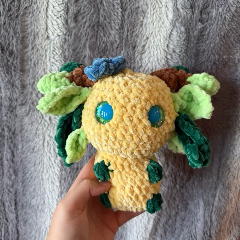 Forest Sprite Crochet Plushie