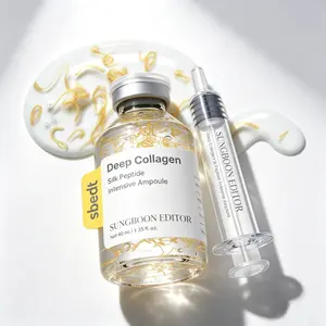 Sungboon Editor Silk Lifting Peptide Ampoule 1.35 fl oz | Wrinkle Care | Face-Lift at Home serum with Peptides & Deep Collagen 40ml | Plumping, Smooth, Anti aging Korean Skincare