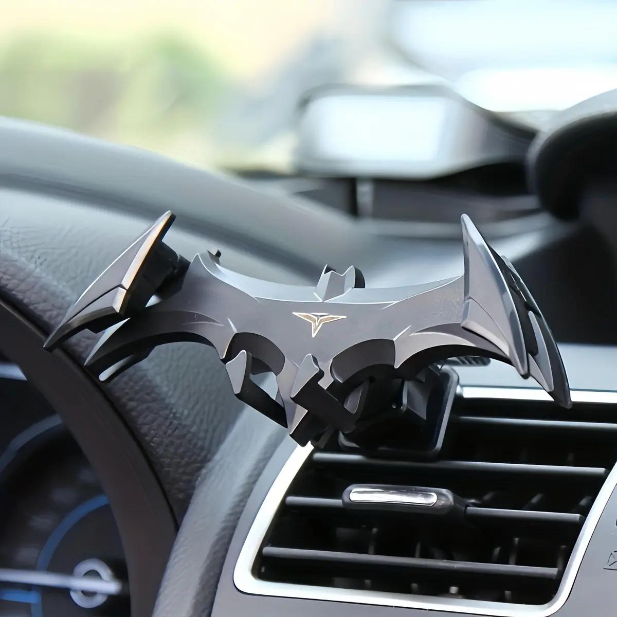 Creative Bat Design Car Air Vent Phone Holder, Universal Car Air Outlet Mount, Stable Phone Bracket for Smartphones, Automotive Interior Accessories