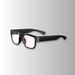 Recording Glasses 1080p HD Quality Micro SD Card Unisex Glasses for POV Style Content with UV Protection Lens