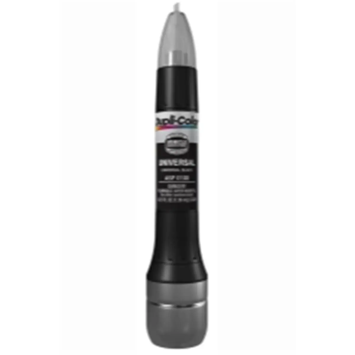 Krylon ASF0100 All-in-1 Precise Scratch Fix Touch-Up Paint - Universal Black, Built-In Sponge Brush Included, 0.13 lbs, Quick Dry (20 Mins Dry to Touch, 40 Mins Handle), Scratch Resistant Home Improvement Paint Supply