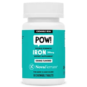 NovaFerrum POW - 36mg Chewable Iron Supplement for Adults NovaFerrum POW - 36mg Chewable Iron Supplement for Adults